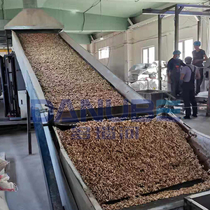 Large Continuous Mesh Belt Dryer Salted <b>Fish</b> Crab Shrimp Drying Equipment Seafood Meat Drying Machine - Product Image 6