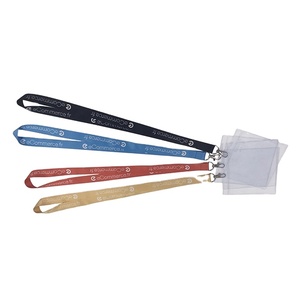 BSCI Custom Printed RPET <b>Polyester</b> <b>Lanyards</b> with Badge Reel - Product Image 4