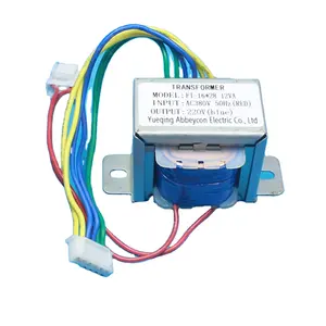 ET13 zu verkaufen Transformator EI 380 V zu 220 V EI 16*28 12VA 50 Hz EI Stromtransformator PCB-Transformator mit Anschluss