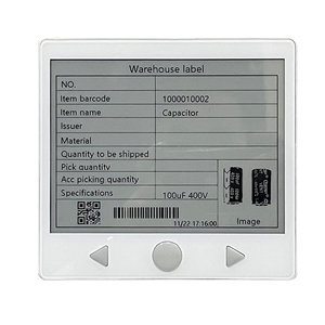5.8 Inch E Ink Electronic Picking Tags With Buzz For Warehouse Pick To <b>Light</b> System Nfc Wireless 20-30M Range 7200Mah Battery - Product Image 1