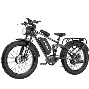 Bicicletta Elettrica Apex 50 con Doppio Motore per Adulti, 52V/48V 25Ah, Pneumatici Fat da 26 Pollici, Sospensione Completa, 35MPH/100 Miglia, 3000W, Freni a Disco Idraulici - Product Image 1