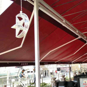 Pergola à auvent rétractable Tuoye, vente directe d'usine, sous les avant-toits, imperméable, auvent <span class=keywords><strong>manuel</strong></span> pour gazebo - Product Image 6