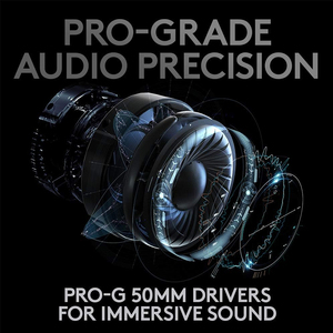 Gốc Logitech G Pro X Không Dây Lightspeed Chơi Game Tai Nghe <span class=keywords><strong>2.4</strong></span> <span class=keywords><strong>GHz</strong></span> Chơi Game Không Dây Headphone Với Mic - Product Image 5