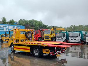 Camion de dépannage diesel FAW 3 tonnes 4x2 avec plateau de chargement pour déblaiement routier et transmission manuelle, état neuf, capacité de <span class=keywords><strong>remorquage</strong></span> 5T - Product Image 5