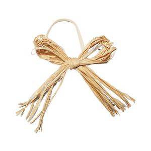 Lazo <span class=keywords><strong>de</strong></span> Rafia Natural para Envolver Regalos, Decoración <span class=keywords><strong>de</strong></span> <span class=keywords><strong>Papel</strong></span>, Tamaños Personalizados - Product Image 1