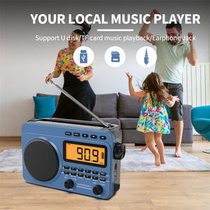 Radio Portátil Electrónica Retro AM/FM/Mp3, Radio Transistor de Onda Corta Retro - Product Image 4