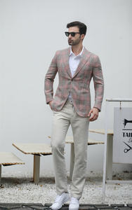 Abbigliamento Casual traspirante da uomo moderno in cina e da uomo plissettato frontale <span class=keywords><strong>per</strong></span> la primavera e l'autunno <span class=keywords><strong>per</strong></span> il <span class=keywords><strong>Costume</strong></span> Casual taglie forti - Product Image 2