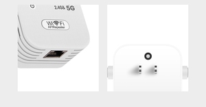 Répéteur WiFi 1200 Mbps Amplificateur Réseau 2.4G 5G Extenseur de Portée Routeur 2 Antennes Sans Fil LGX-D7 Installation Simple Signal E - Product Image 3