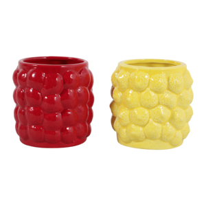 Portapenne in ceramica, piccolo organizer da scrivania per l'organizzazione dello spazio di lavoro in ufficio - Product Image 1
