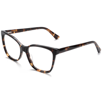 Monture de lunettes Elan Optical YB8018 faite à la main, style européen et américain, œil de chat, pour femme, monture complète en acétate, lunettes optiques