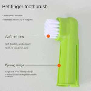 Brosse à dents <span class=keywords><strong>pour</strong></span> animaux de compagnie en gros à prix abordable, brosse à doigts <span class=keywords><strong>pour</strong></span> le nettoyage des dents, outil de toilettage <span class=keywords><strong>pour</strong></span> chats - Product Image 3