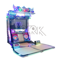 Machine de danse disco chaude, machine de jeu d'arcade avec musique, originale