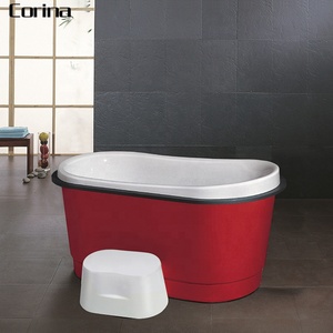Petit fabricant de <span class=keywords><strong>baignoire</strong></span> pour bébé, pour petite salle de bains, <span class=keywords><strong>baignoire</strong></span> à jet moderne en acrylique, LED - Product Image 6
