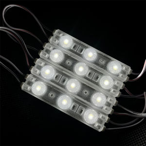 Modulo <span class=keywords><strong>led</strong></span> 12v 3 chip 1.2w 150lm per segnaletica SMD 2835 modulo <span class=keywords><strong>led</strong></span> iniezione chip <span class=keywords><strong>osram</strong></span> 3 lenti - Product Image 1