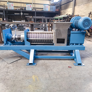 Sweet Sorghum Stalk Screw Press Dehydrator Vegetable Screw Press Machine Wheat <b>Grass</b> Juicer Machine - Product Image 1