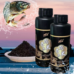 Cebo de arroz negro herbal Yushengke 450g, cebo granular para pesca en agua dulce de carpa cruciana - Product Image 2