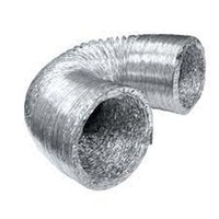 Tuyau flexible en aluminium pour conduits d'air, tube de ventilation isolé, tube d'échappement HVAC