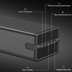 Rạp hát tại nhà hệ thống cho TV Soundbar với loa siêu trầm tương thích loa âm thanh echo tường âm thanh thanh sâu bass không dây nhà âm thanh - Product Image 3