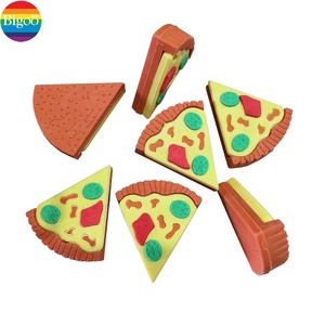 Fancy Kid <span class=keywords><strong>3D</strong></span> tẩy của pizza hình thiết kế tẩy trong đóng gói quà tặng - Product Image 6