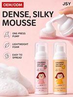 Private Label Kinder Tandpasta Schuim 60mL Aardbei Sinaasappel Smaak Gemakkelijk Dagelijks Reiniging Kinder Mondverzorging Mousse OEM ODM Leverancier