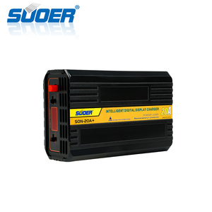 Caricabatterie Elettrico Suoer 12 Volt 24V 20A DC per Auto e Laptop, per Batterie al Piombo-Acido - Product Image 3
