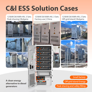 Système de stockage d'énergie solaire tout-en-un pour extérieur 75kWh 150kWh 200kWh 300kWh Microgrid BESS avec PCS+ Batteries au lithium - Product Image 3