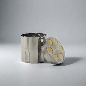 CN Bullet Shape Hand Muller Metal Zinc Alloy <b>Herb</b> <b>Grinder</b> Bronze Spice <b>Herb</b> Tobacco Crusher - Product Image 2