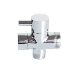 Bathroom accessories: chrome plated brass angle valve, angel valve, open faucet valve