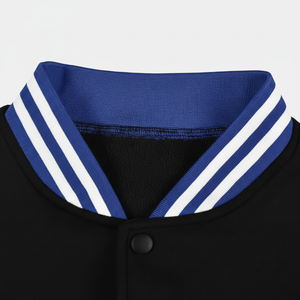 Mens Embroidered Varsity <b>Jacket</b> Custom Letterman <b>Baseball</b> <b>Bomber</b> College <b>Jacket</b> with PU Leather Sleeves OEM Manufacturer - Product Image 1