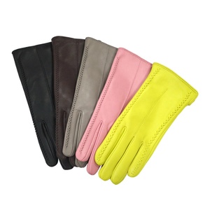 <span class=keywords><strong>Gants</strong></span> en <span class=keywords><strong>cuir</strong></span> pour femmes, mode printemps-automne, coupe-vent, compatibles écran <span class=keywords><strong>tactile</strong></span>, pour le cyclisme, usage quotidien, conduite - Product Image 1