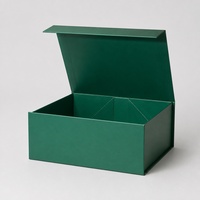 Boîte d'expédition rectangulaire A5 noire personnalisée, écologique et recyclable, avec intérieur blanc, en carton ondulé, fermeture à languette, vente en gros directe usine