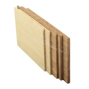 Hot Press 3mm 6mm 8mm 12mm Solid Strand Woven Bamboo Panel / Plywood