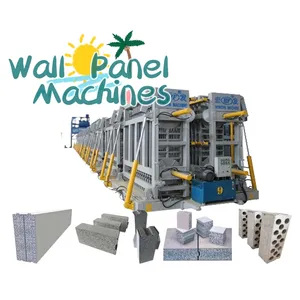 Máquina para fabricar painéis de parede pré-fabricados Máquina para fabricar painéis de parede de cimento Máquina para fabricar painéis de parede Eps