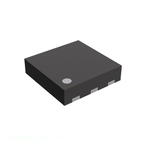 RP504L301A-TR รายการชิ้นส่วนอิเล็กทรอนิกส์ ชิ้นส่วนแท้ 6 XFDFN Exposed Pad Power Management (PMIC) IC REG BUCK 3V 600MA 6DFN - Product Image 1