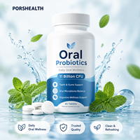 Probióticos Orales para el Mal Aliento y la Salud Dental - Tabletas/Pastillas de 11 Mil Millones de UFC, Apoyo para Dientes y Encías, Alivio para la Boca Seca, Salud Intestinal