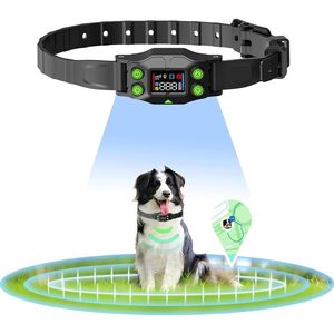 Collier Électrique Sans Fil Auotac GPS pour Chien, Clôture Virtuelle Rechargeable, Portée 25-999 Yards, Étanche IPX7, pour Chiens de Taille Moyenne à Grande - Product Image 1