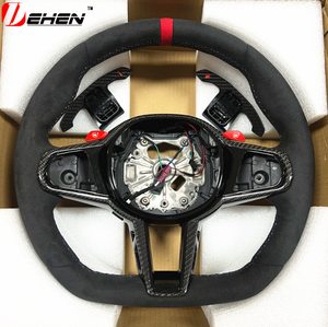 Volante de Fibra de Carbono para BMW Serie 1 2 3 4 5 6 7 8 i3 i4 X3 X4 X5 X6 X7 XM M2 M3 M4 M5 M8 M240i G20 G80 G82 G42 <span class=keywords><strong>G29</strong></span> F90 - Product Image 1