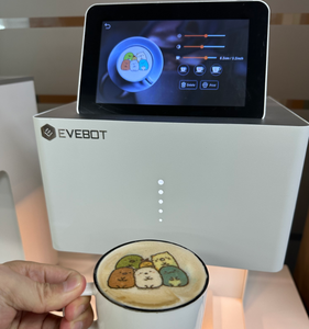 Imprimante photo à café automatique EVEBOT EB-FC1, nouvelle, couleur intégrale, USB, lit chauffant en aluminium, prend en charge le PLA - Product Image 2