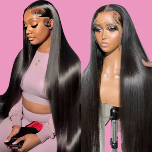 Wholesale Raw Vietnamese Hair 13*4 Beauty HD Lace Front <strong>Long</strong> Straight <strong>Wig</strong> Bulk Buy Natural Glueless Human Hair <strong>Wig</strong> of Women - Product Image 1