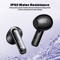 Casque audio sans fil HTC NE70 AI BT6.0, qualité sonore claire, port confortable, écran LCD, prend en charge 165 langues