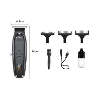 Tondeuse à cheveux <span class=keywords><strong>Kemei</strong></span> Km-H71, design <span class=keywords><strong>mini</strong></span>, batterie au lithium 1400 mAh, charge rapide USB, affichage numérique - Product Image 5