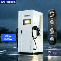 Nouveau chargeur de véhicules électriques commercial de type split 180 kW DC CCS2 avec contrôle cloud