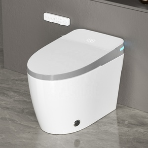 โถสุขภัณฑ์เซรามิคอัจฉริยะรุ่นใหม่ พร้อมระบบชำระล้างแบบไซฟอนเจ็ท เปิดฝาอัตโนมัติ บิเดต์ รีโมทคอนโทรล เบาะอุ่น รับประกัน 5 ปี - Product Image 3