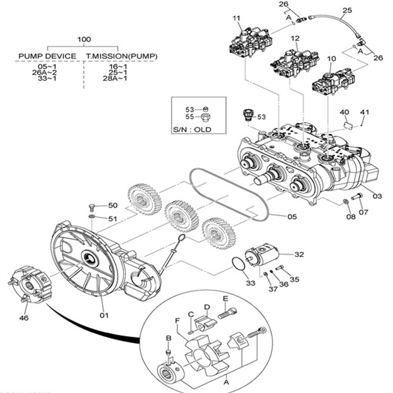 挖掘机零件YB0000058 9256846 HPV102主泵ZX200-5液压泵| Alibaba.com