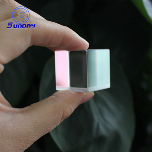 10*10*10mm ottico Bk7/k9 polarizzante vetro Beamsplitter cubo di estinzione rapporto> 200:1 - Product Image 2