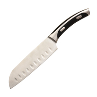 Couteau à sushi lame en acier, ustensile de cuisine japonais à lame de 6.7 pouces manche en acier inoxydable 3Cr13 couteaux de cuisine