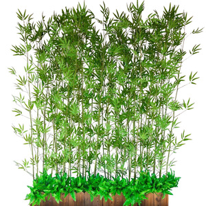 Cây tre nhân tạo thực tế nhà vườn khách sạn trang trí cây nhân tạo chất lượng cao trong nhà cây cảnh nhân tạo - Product Image 5