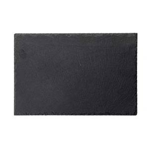 Vendita calda in gres giapponese bistecca e Sushi piatto da cena in pietra nera per Izakaya disponibile in diverse dimensioni - Product Image 5