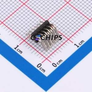 HX PZ1.27-2x6P WZ Pin Header Bent Lead Through Hole,P=1.27mm Connector 2x6P 1.27mm 1.27mm Pin Header - Product Image 2