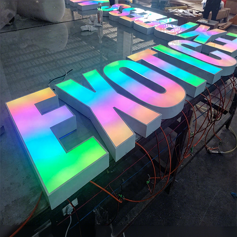 Outdoor indoor 3D Letter LED Sign